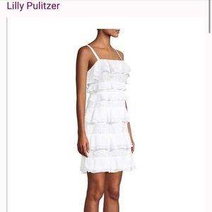 New Lily Pulitzer White Olive Dress